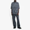 Raidallinen ”Balenciaga Jeans” -paita ”Harmaa-musta” 647354TKL321269