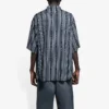 Raidallinen ”Balenciaga Jeans” -paita ”Harmaa-musta” 647354TKL321269