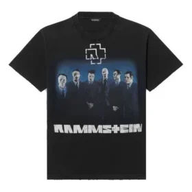 Rammstein Germany -yhtyeen Crossover-lyhythihainen paita, musta 670943TLV511000 Rammstein Germany -yhtyeen Crossover-lyhythihainen paita, musta 670943TLV511000