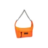 Raver-keskikokoinen laukku ketjulla ”Fluo Orange” 7410802AACO7526