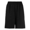 Rei’itetyt joustavat vyötäröiset shortsit ”Black” 674591TMVD41000