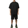 Rei’itetyt joustavat vyötäröiset shortsit ”Black” 674591TMVD41000