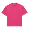 Retro-logolla varustetut lyhythihaiset unisex-paidat, vaaleanpunaiset 556104TBV435630