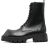 Rhino 25 mm:n nauhasaappaat ”Black Smooth Calfskin” 712638WBB501000