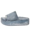 Rise-sandaalit ”Denim Print Leather” 656960WBMA14000