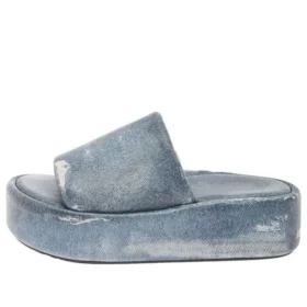 Rise-sandaalit ”Denim Print Leather” 656960WBMA14000 Rise-sandaalit ”Denim Print Leather” 656960WBMA14000