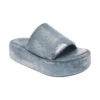 Rise-sandaalit ”Denim Print Leather” 656960WBMA14000