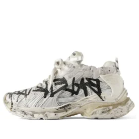 Runner Graffiti -tennari ”White Black” 772774W3RBQ9010