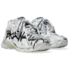 Runner Graffiti -tennarit ”Black and White Mesh and Nylon” 677403W3RBQ9010