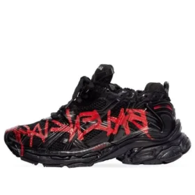 Runner Graffiti -tennarit ”Musta ja punainen verkko ja nailon” 677403W3RBQ1060