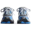 Runner-tennarit ”Blue and Grey Nylon and Suede Like Fabric” 772774-W3RNY4912
