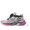 Runner-tennarit ”Silver White Pink Mesh and Nylon” 677402W3RBW9155
