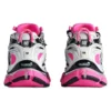 Runner-tennarit ”Silver White Pink Mesh and Nylon” 677402W3RBW9155