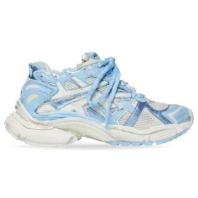 Runner-tennarit ”White Baby Blue Mesh and Nylon” 677402W3RB29744