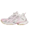 Runner-tennarit ”White Baby Pink Mesh and Nylon” 677402W3RB39059