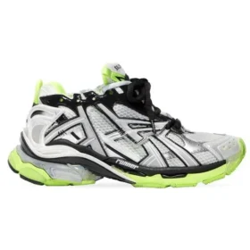 Runner-tennarit ”White Black and Neon Yellow Mesh and Nylon” 677403W3RBP1093 Runner-tennarit ”White Black and Neon Yellow Mesh and Nylon” 677403W3RBP1093