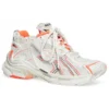 Runner-tennarit ”White Fluo Orange Mesh and Nylon” 677402W3RBM9770