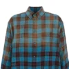 Ruudullinen flanellipaita, oversized, pitkähihainen ”Blue Red” 715030TMM116305