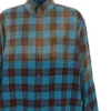 Ruudullinen flanellipaita, oversized, pitkähihainen ”Blue Red” 715030TMM116305