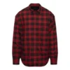 Ruudullinen flanellipaita, pehmustettu ”Red” 642339TJO276167