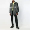 Ruudullinen nailoninen Track-takki ”Black” 571439TEM181070