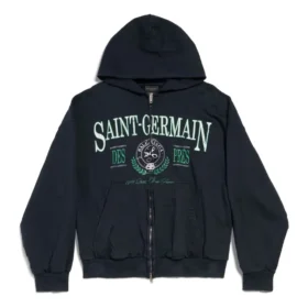 Saint Germain Full Zip Hupparit Regular Fit ”Dark Blue” 803264TRVO98065 Saint Germain Full Zip Hupparit Regular Fit ”Dark Blue” 803264TRVO98065