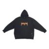 SBalenciaga Metallica -hupparit, oversized-malli ”Black Orange” 697879TMV891055