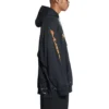 SBalenciaga Metallica -hupparit, oversized-malli ”Black Orange” 697879TMV891055