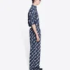 Scribble-pyjamahousut ”Blue” 681819TLLJ48502