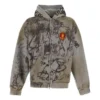Scribbled Medium Fit -huppari ”Grey” 744457TOVA81300
