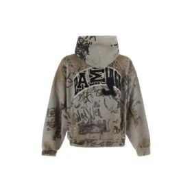Scribbled Medium Fit -huppari ”Grey” 744457TOVA81300 Scribbled Medium Fit -huppari ”Grey” 744457TOVA81300
