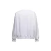 Script-logolla varustettu pyöreäkaulainen collegepaita ”White” 697869TMVB59040
