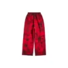Skater Graffiti -baggy-verkkarihousut ”Red” 740028TOVA86400