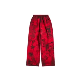 Skater Graffiti -baggy-verkkarihousut ”Red” 740028TOVA86400