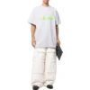 Slime Oversized-T-paidat ”Grey Green” 676589TLVF11203