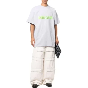 Slime Oversized-T-paidat ”Grey Green” 676589TLVF11203 Slime Oversized-T-paidat ”Grey Green” 676589TLVF11203