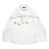 Solmittu hihat -paita, oversized ”White” 768553TPO359000