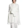 Solmittu hihat -paita, oversized ”White” 768553TPO359000