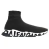 Speed 1.0 Recycled Knit Graffiti -tennarit ”Black” 645334W2DB71015