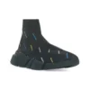 Speed 2.0 -tennarit ”Recycled Knit Black with Multicolor Allover Logo” 617239W2DF01088