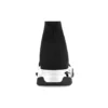 Speed Graffiti -tennarit ”Black Knit Black Graffiti Sole Unit” 605942W2DB71015