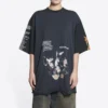 Speed Hunters -paita, ylösalaisin, oversized-malli, ”Black Faded” 698811TMVC90100