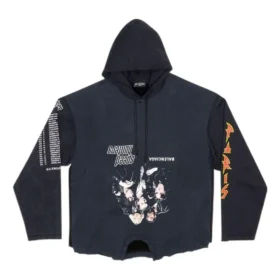 Speed Hunters Upside Down -huppari, oversized-malli ”Black Faded” 698156TMVD11000 Speed Hunters Upside Down -huppari, oversized-malli ”Black Faded” 698156TMVD11000