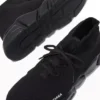 Speed Lace Up -tennarit ”Musta kierrätysneulos ja musta pohja” 587289W2DB11013