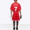 Sporty B -jalkapalloshortsit ”Red” 641609TJV056540