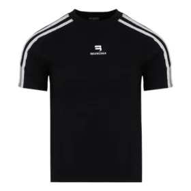 Sporty B kutistettu T-paita ”Black White” 704070TMVG43869 Sporty B kutistettu T-paita ”Black White” 704070TMVG43869