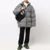Sporty B -puffer-takki ”Black White” 681440TLO361070