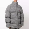 Sporty B -puffer-takki ”Black White” 681440TLO361070