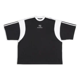 Sporty B -T-paita, suorakaiteen muotoinen ”Black White” 699182TMVC41070 Sporty B -T-paita, suorakaiteen muotoinen ”Black White” 699182TMVC41070