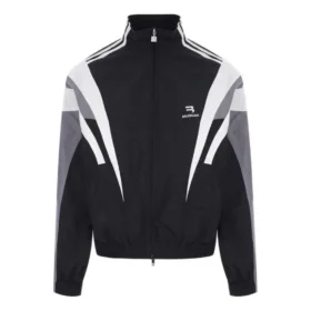 Sporty B -verryttelytakki ”Musta Harmaa Valkoinen” 681438TKO481269